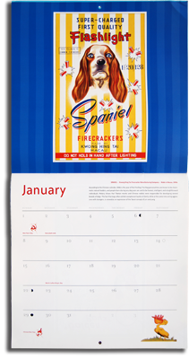 Firecracker calendar